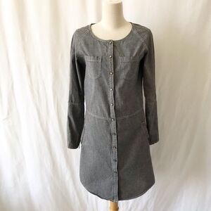 Maison Scotch gingham dress/long jacket size 1